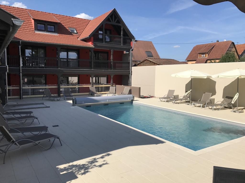 Au Soleil, Hotel Restaurant & Spa Valff Eksteriør bilde